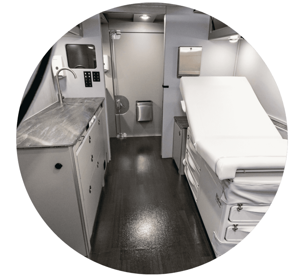 mobile medical clinic interior